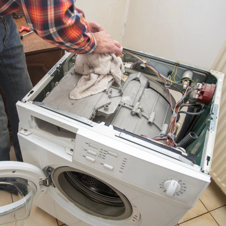 Washer issue being repaired in Abilene, TX